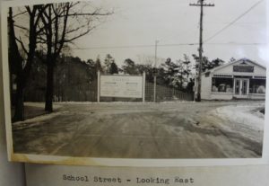 School Street, Cotuit, looking east, 1930.