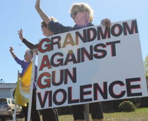 Cape Cod Grandmothers stand their ground in the gun debate.