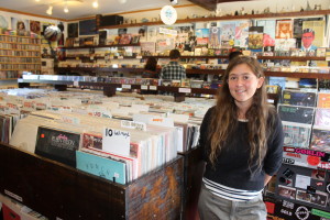 Lily Cronig is a music enthusiast and an employee at Underground Records in Edgartown.