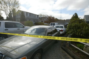 On the day of Shirley Reine's murder in May of 2005, police vehicles filled the driveway of her home.