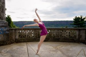COURTESY MAGGIE KUDIRKA. Photo By Luis Pons. Dancewear and Shoes By Capezio. After undergoing treatment for breast cancer, Maggie Kudirka began calling herself the "Bald Ballerina."