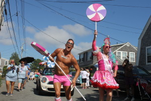 Provincetown Carnival 2015; the theme was "Candyland"