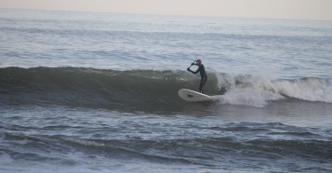Surfing in December