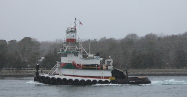 winter canal tow