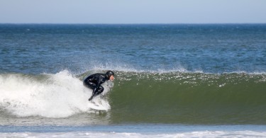 Nauset Beach surfer