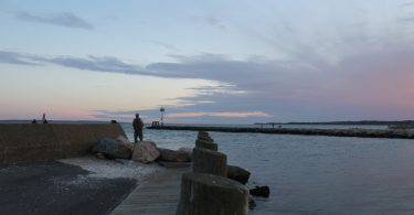 Falmouth Harbor sunset