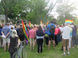 A vigil after Orlando