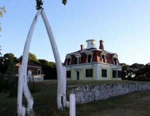 The Captain Edward Penman House, built in 1868, is in the Fort Hill area of Eastham. The Cape Cod National Seashore landmark is open for tours.