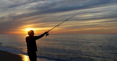 Race Point Sunset Fishing