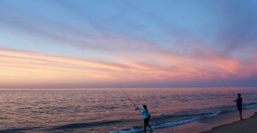 Race Point Sunset Fishing
