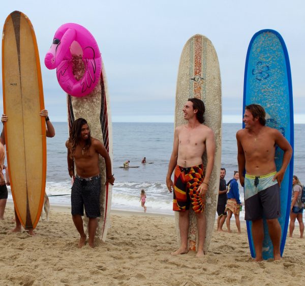 Surfing Dudes & Chicks at Cape Cod Oldtimers Longboard Classic in