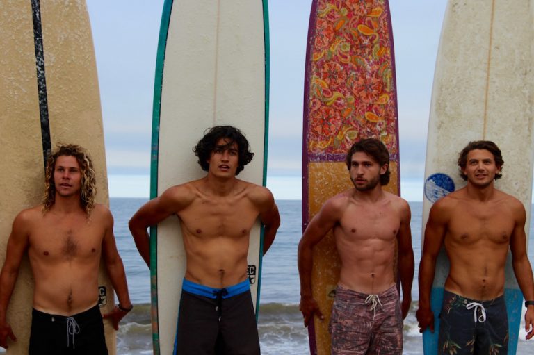 Surfing Dudes & Chicks at Cape Cod Oldtimers Longboard Classic in