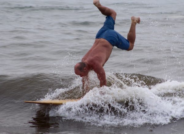 Surfing Dudes & Chicks at Cape Cod Oldtimers Longboard Classic in