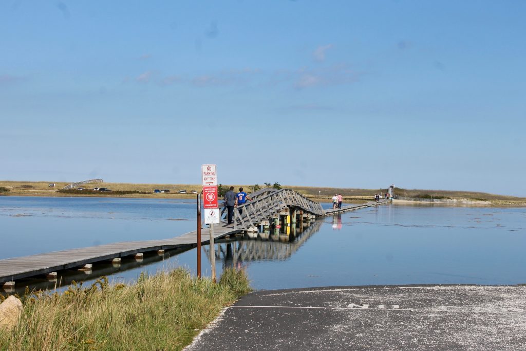 Sandwich Boardwalk After A Full Moon - Cape Cod Wave