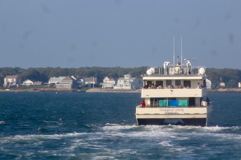 Hyannis Harbor View from the HyLine Ferry — Slideshow Cape Cod Wave