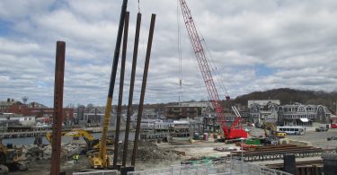 Woods Hole Ferry Pier Construction