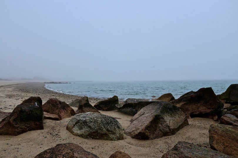 Love Rocks & Fog At Town Neck Beach