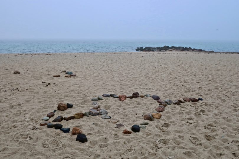 Love Rocks & Fog At Town Neck Beach