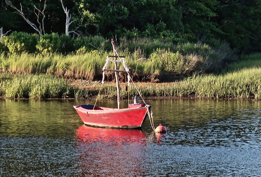 Herring River Red Boats, Harwich Slideshow Cape Cod Wave