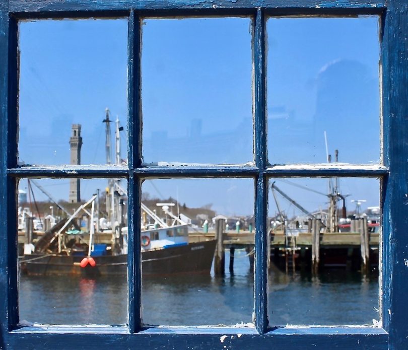 Cape Cod through a window