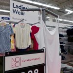 No boundaries on women's clothing sales in Walmart