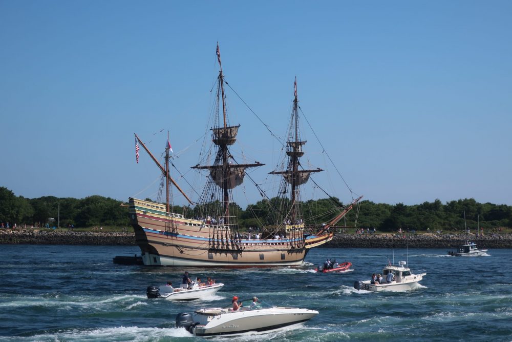 Mayflower II Goes Through The Canal - Slideshow - Cape Cod Wave