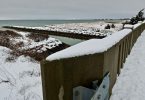 Snowy Old Old Silver Beach