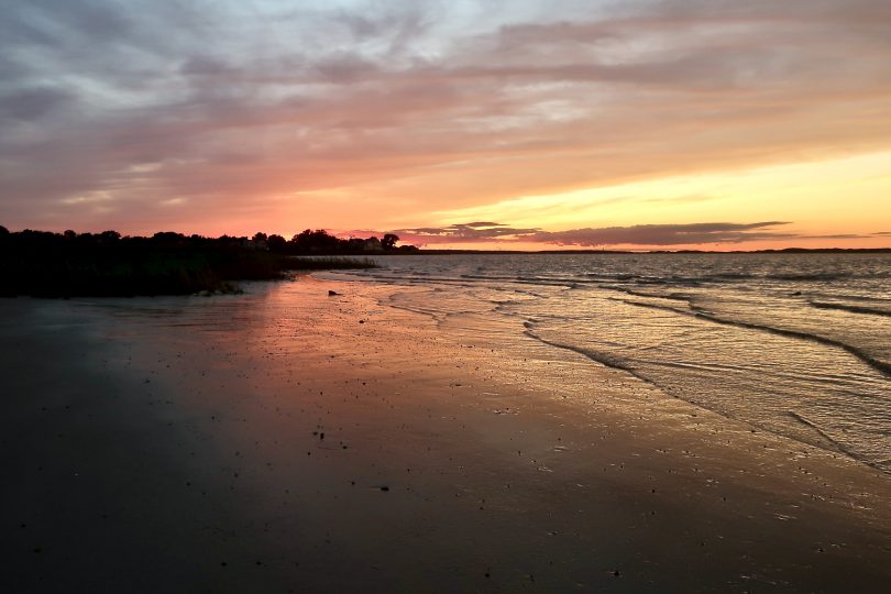 Millway Beach sunset