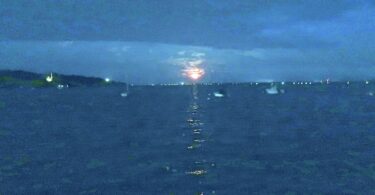 Super Moon over Cape Cod July 2023 CAPE COD WAVE PHOTO