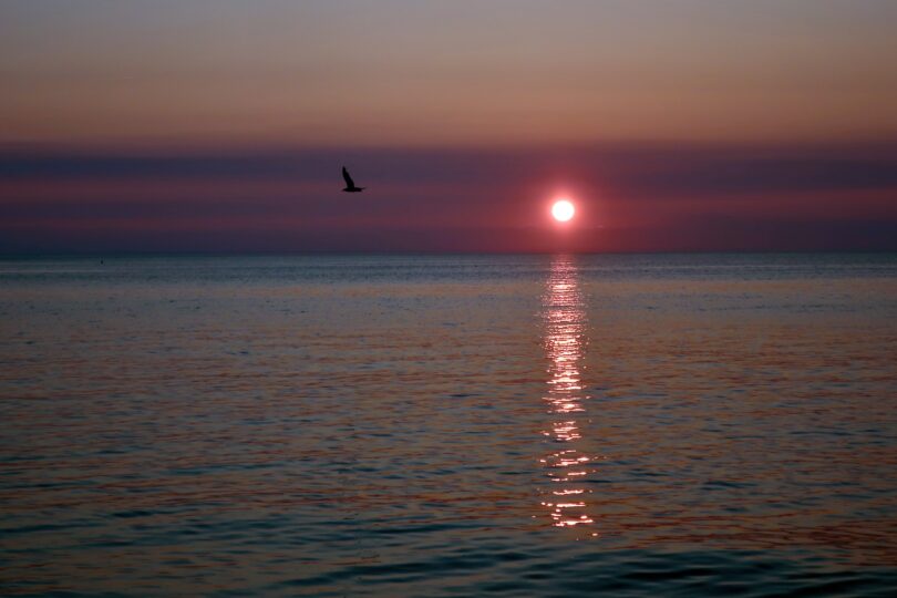 Mayflower Beach sunset