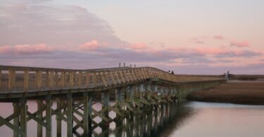 Boardwalk sunset