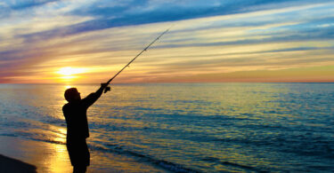 Sunset Fisherman