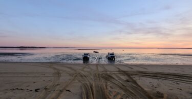 Powers Landing sunset