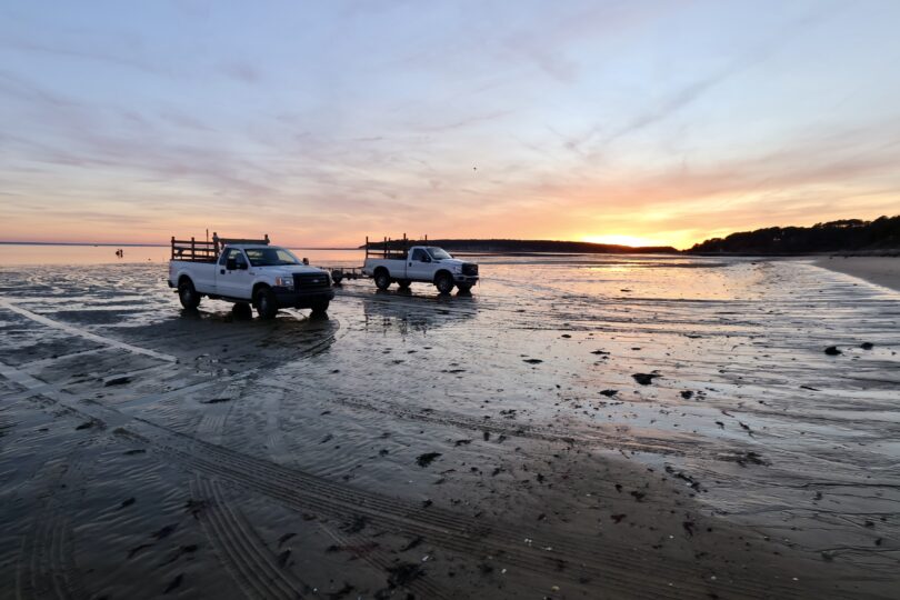 Powers Landing sunset