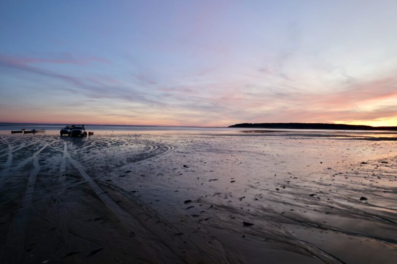 Powers Landing sunset