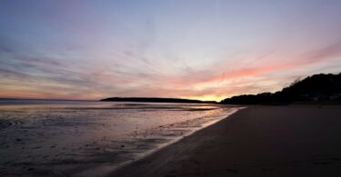 Powers Landing sunset