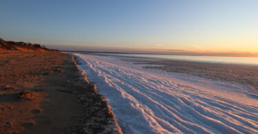 Kingsbury Beach sunset