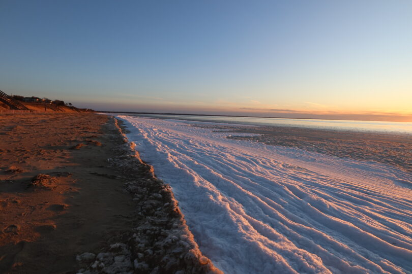 Kingsbury Beach sunset