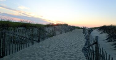 Race Point July sunset