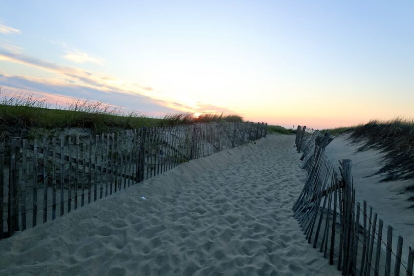 Race Point July sunset