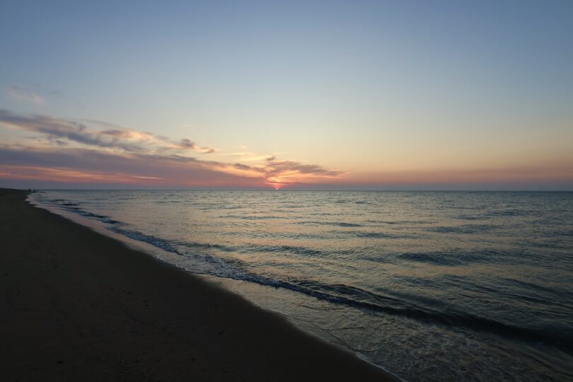 Race Point July sunset