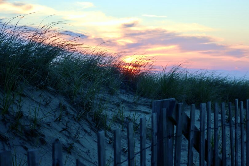 Race Point July sunset