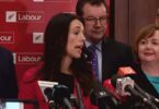 Jacinda Ardern appears in Prime Minister by Lindsay Utz and Michelle Walshe, an official selection of the 2025 Sundance Film Festival. Courtesy of Sundance Institute | photo by Radio New Zealand