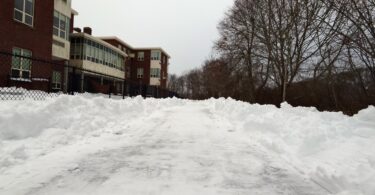 Falmouth January 2026 snowstorm