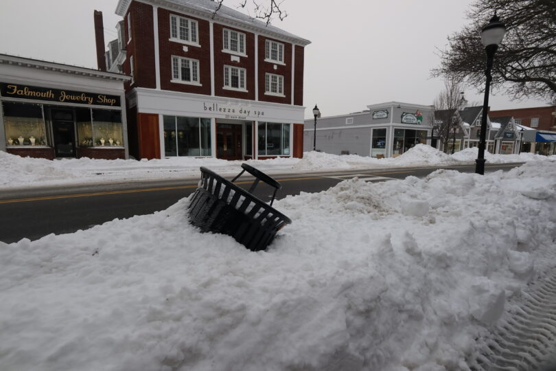 Falmouth January 2026 snowstorm