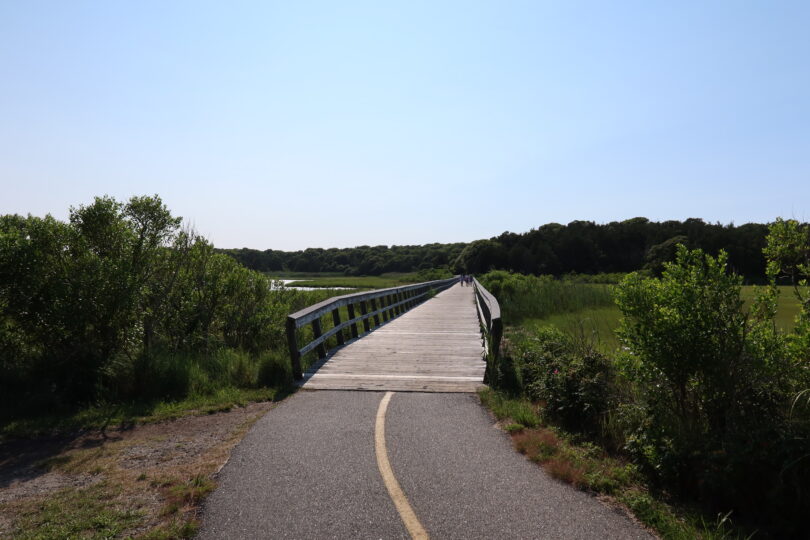 Bike path to Coast Guard Beach