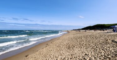Bike path to Coast Guard Beach